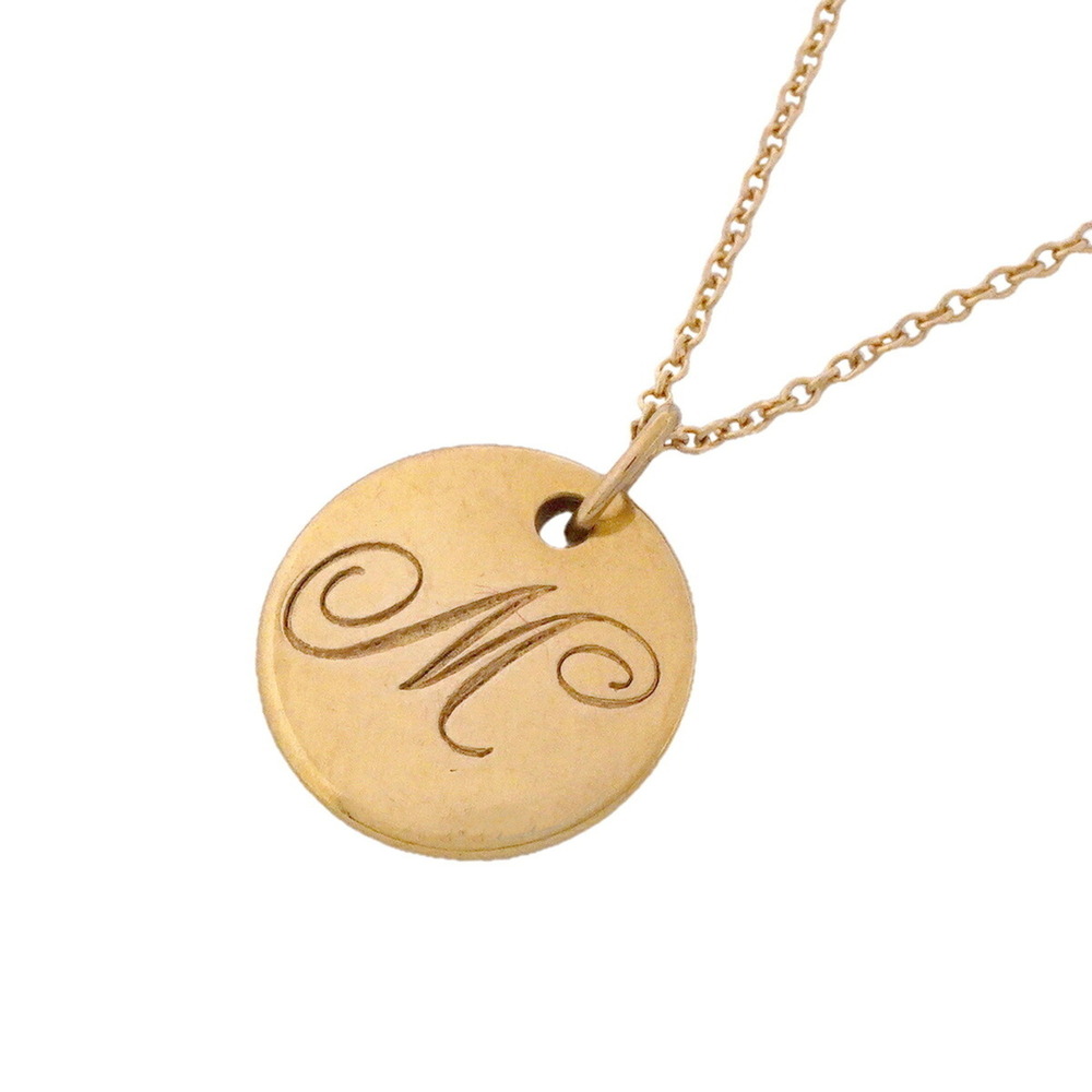 Tiffany & Co. Notes Letter Necklace, 18K Yellow Gold, Women's